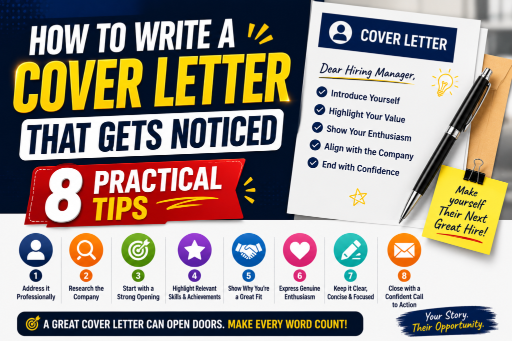 How to Write a Cover Letter That Gets Noticed