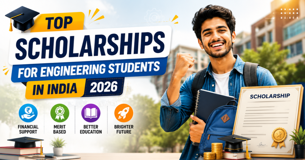 scholarships for engineering students in India 2026