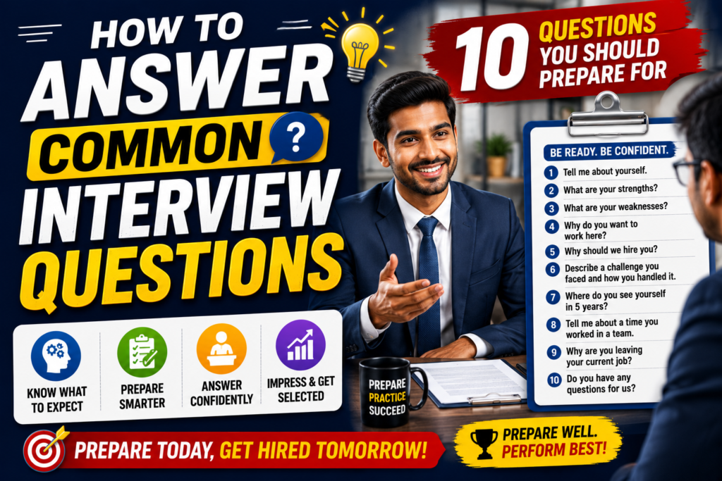 How to Answer Common Interview Questions
