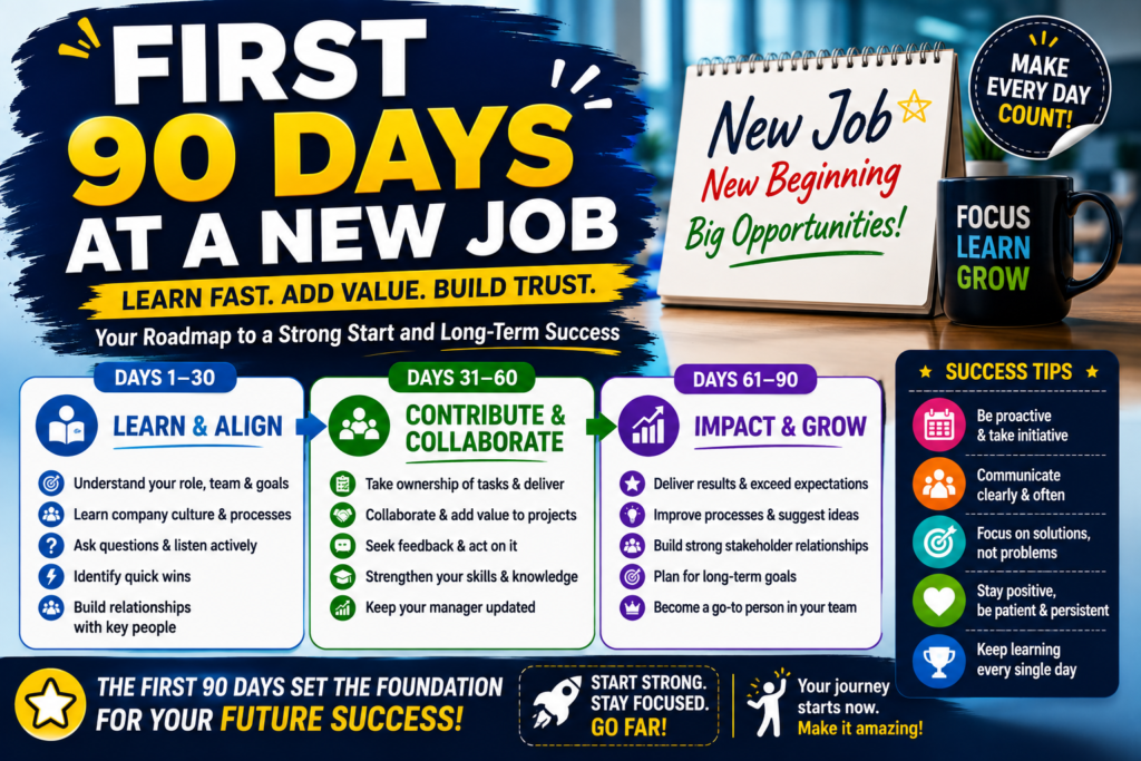  First 90 Days at a New Job