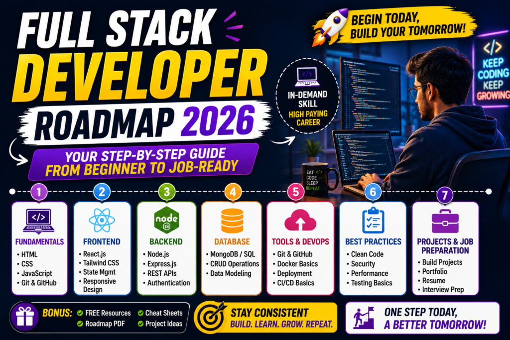 Full Stack Developer Roadmap 2026