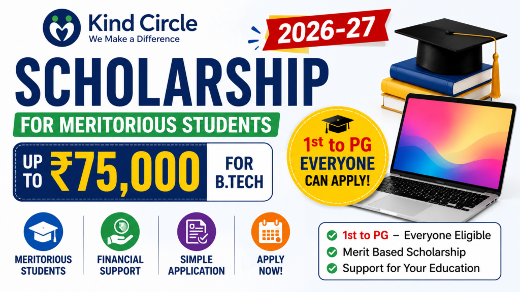Kind Circle Scholarship 2026-27
